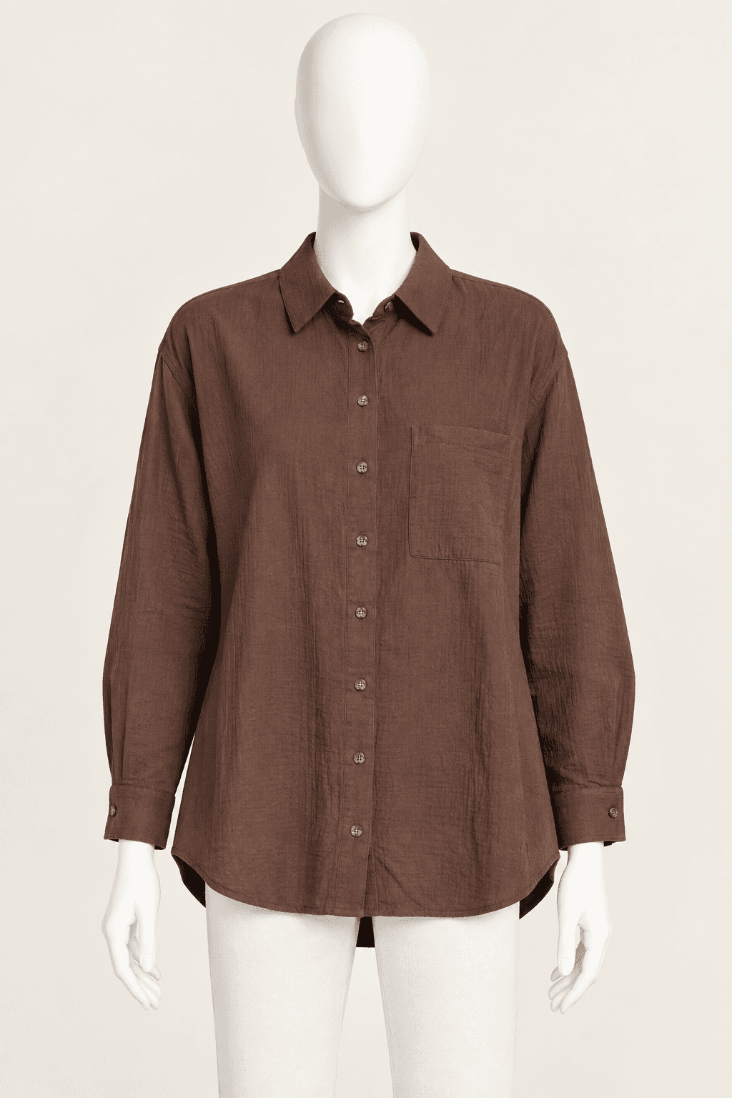 Satin Wrap Blouse