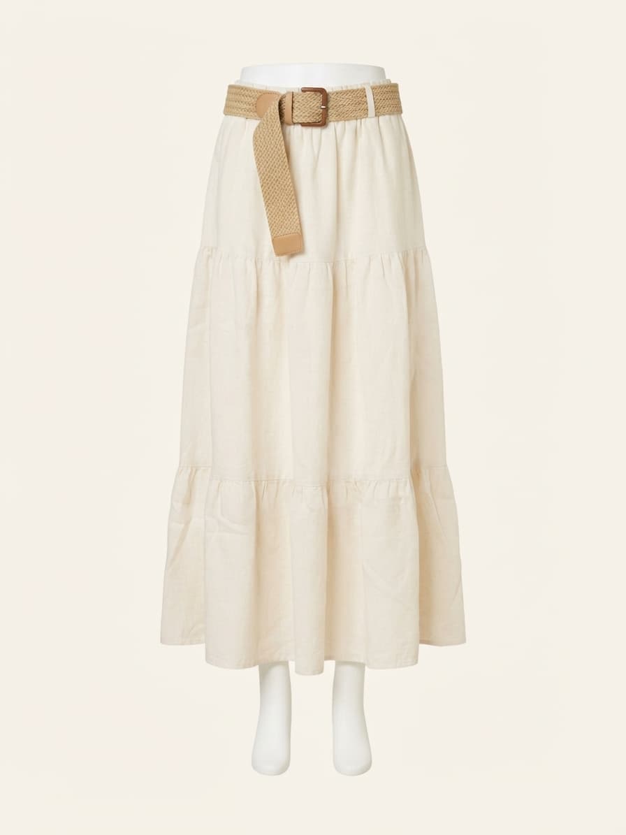 Pleated Mini Skirt