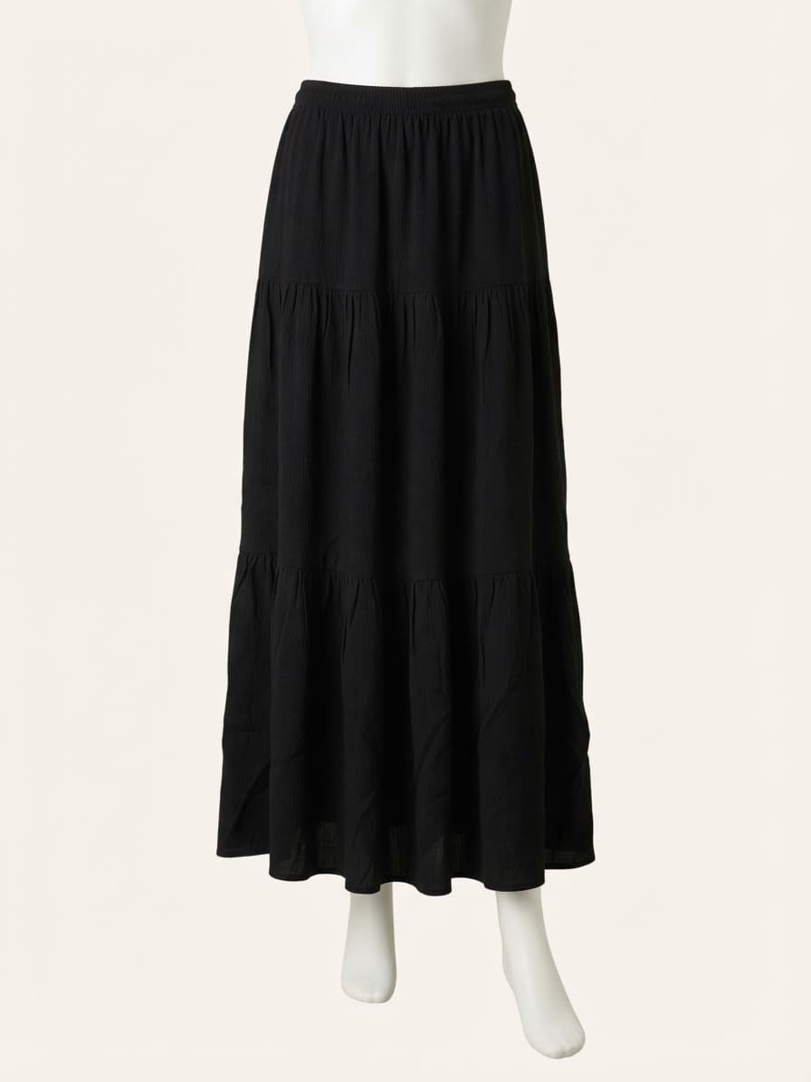Denim Wrap Skirt